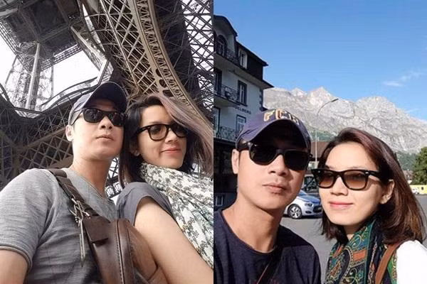 Hanh dong la MC Anh Tuan khi chup anh ben Thuy Tien-Hinh-4