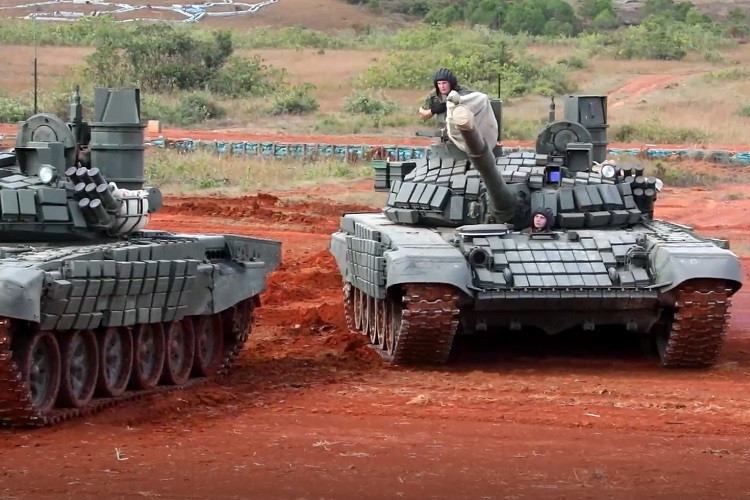 Hình ảnh Nga - Lào diễn tập quân sự chung - Hình 4 Hinh anh Nga - Lao dien tap quan su chung-Hinh-4