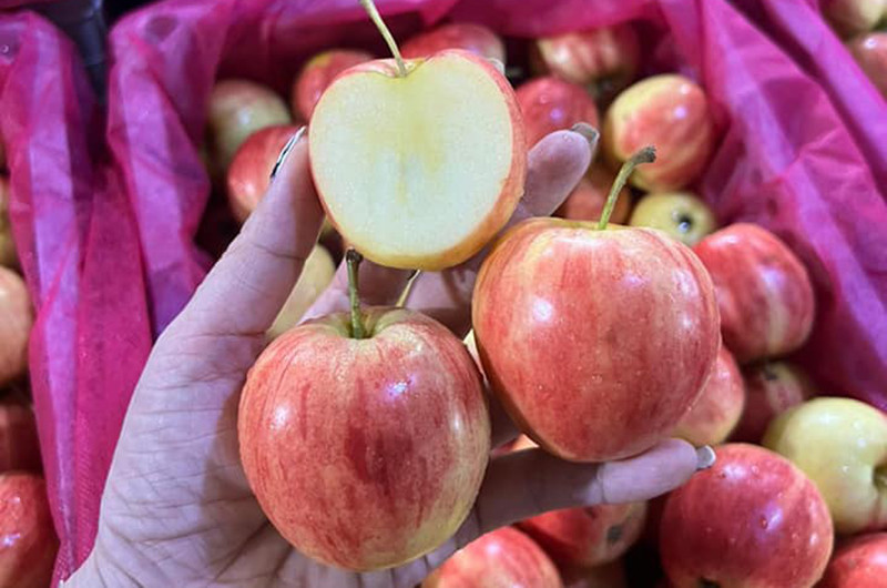 Táo tí hon vừa chua vừa chát, giá siêu rẻ chị em vẫn ồ ạt mua Tao ti hon vua chua vua chat, gia sieu re chi em van o at mua