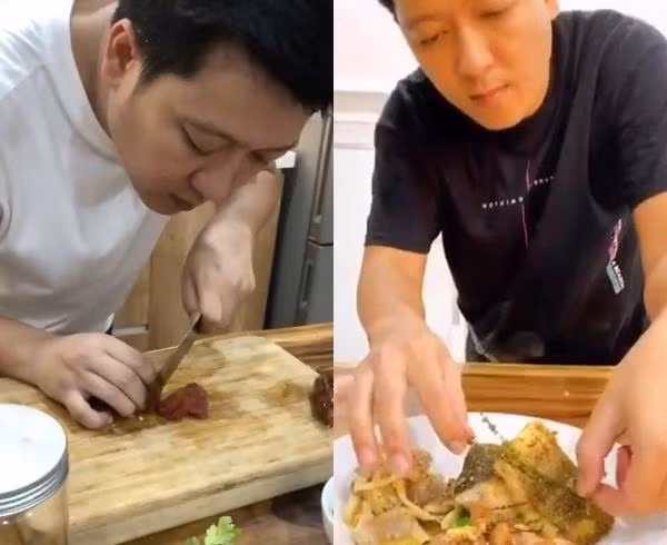 Truong Giang va Nha Phuong vao bep: 1 khung hinh, 2 so phan-Hinh-5