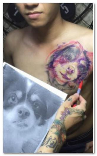 Chàng trai xử lý hình xăm bạn gái sau khi chia tay - Hình 2 Chang trai xu ly hinh xam ban gai sau khi chia tay-Hinh-2