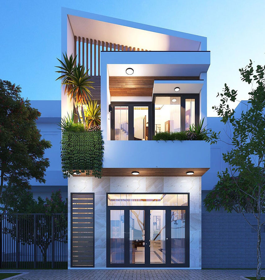 5 mẫu nhà phố 1 tỷ không thể bỏ qua 5 mau nha pho 1 ty khong the bo qua