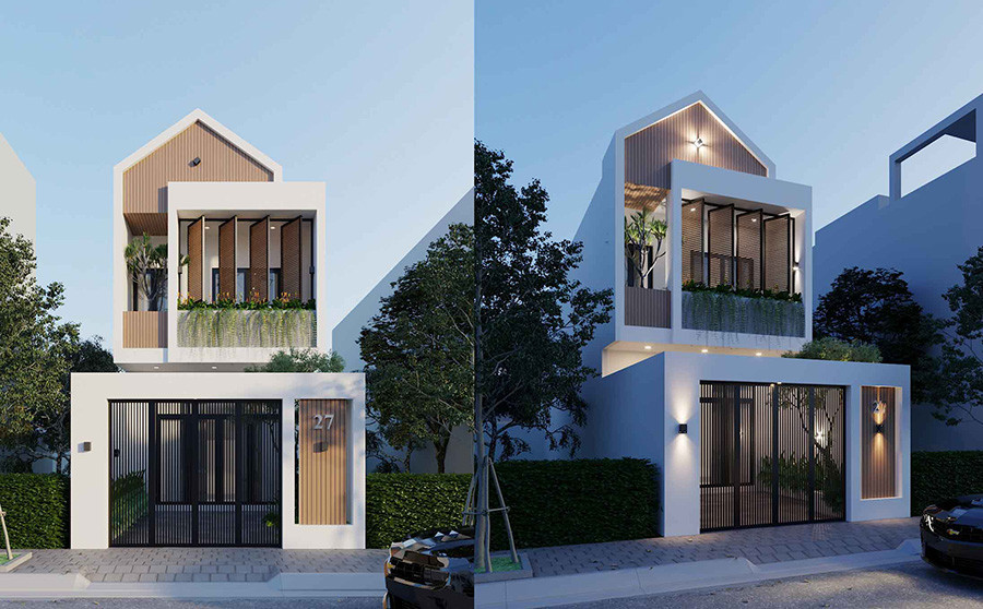 5 mẫu nhà phố 1 tỷ không thể bỏ qua - Hình 4 5 mau nha pho 1 ty khong the bo qua-Hinh-4