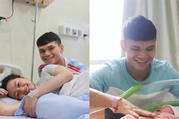 rước ngày lên tuyển Việt Nam tham dự vòng loại thứ 3 "World Cup 2022", Phạm Xuân Mạnh đã kịp thời bên cạnh bà xã lúc lâm bồn. Con gái nam cầu thủ chào đời ngày 24/9 tại một bệnh viện ở thành phố Vinh.