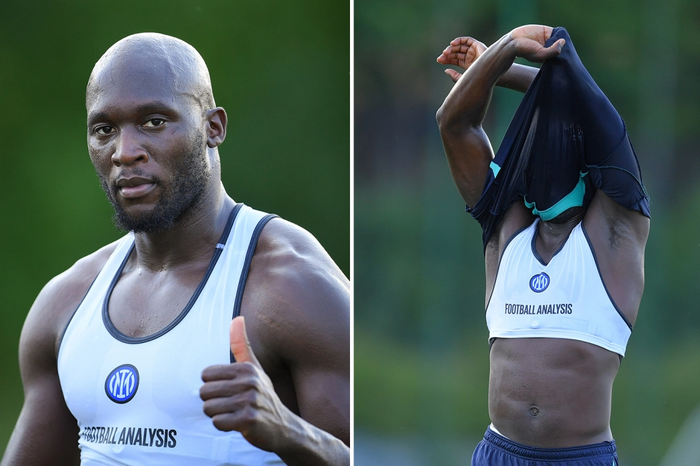 Lukaku gây sốc với thể hình cơ bắp - Hình 5 Lukaku gay soc voi the hinh co bap-Hinh-5