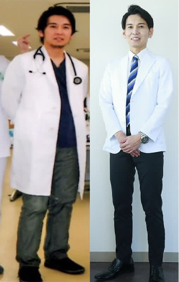 Bác sĩ Nhật giảm 25kg lột xác đẹp trai như nam thần Bac si Nhat giam 25kg lot xac dep trai nhu nam than