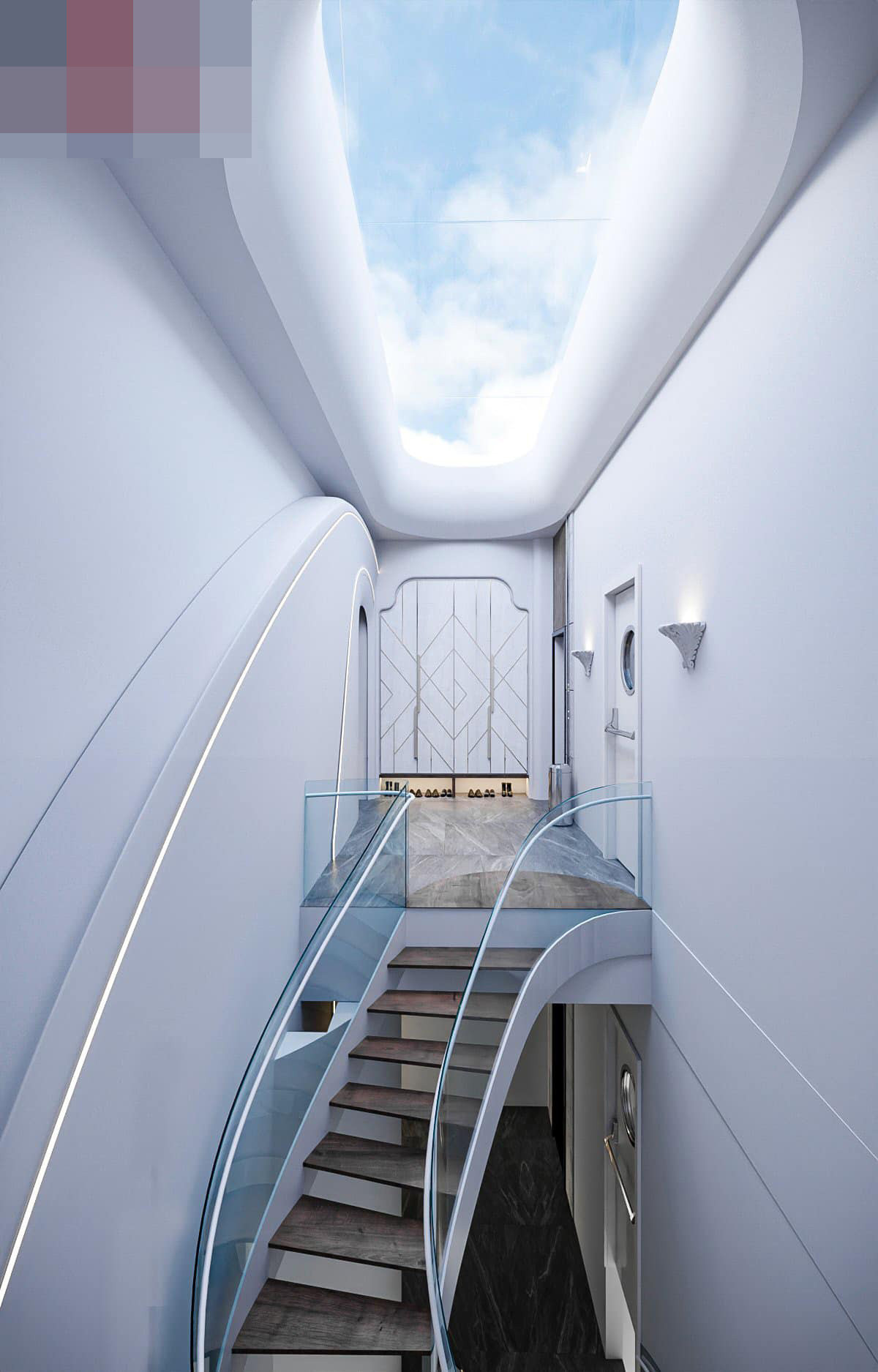 Biet thu nhu sieu cung dien, be boi vo cuc bao boc boi mang xanh-Hinh-14