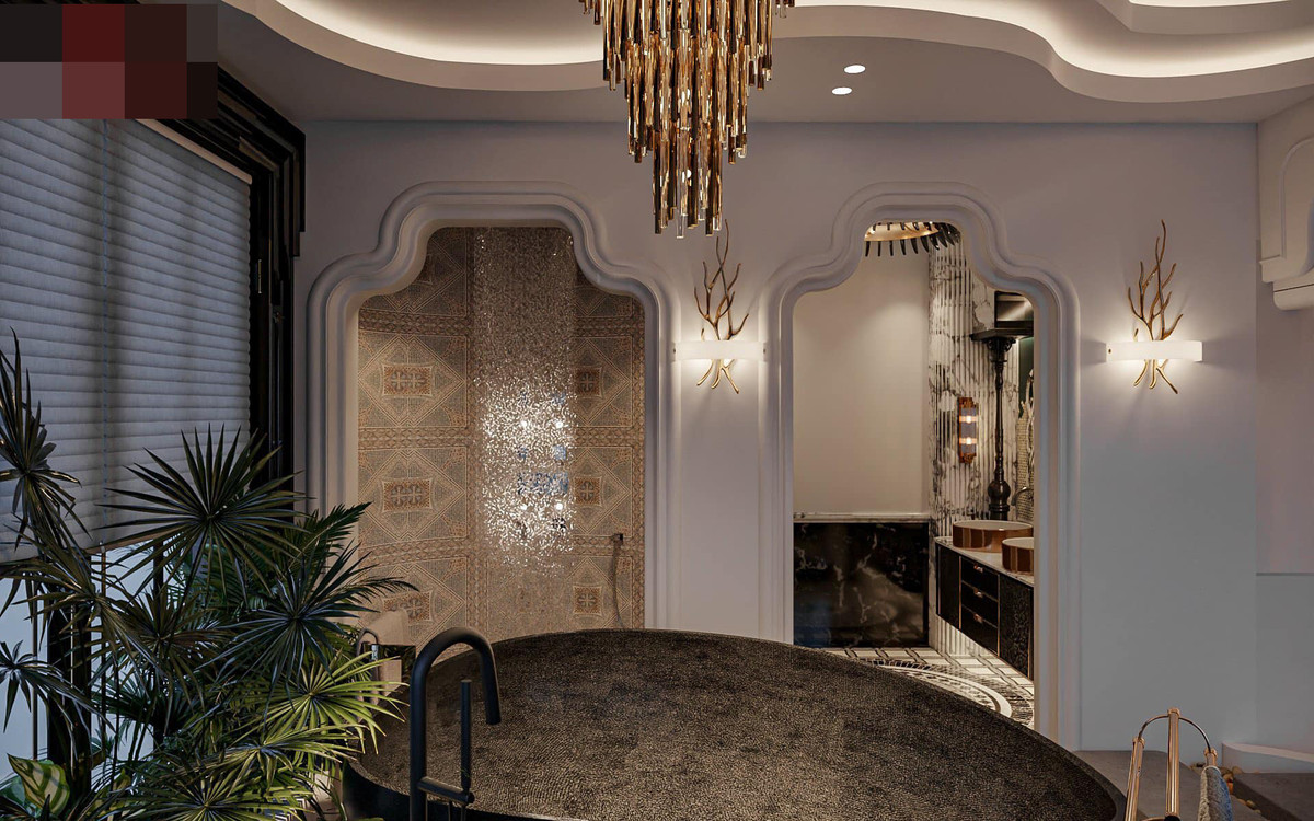 Biet thu nhu sieu cung dien, be boi vo cuc bao boc boi mang xanh-Hinh-10