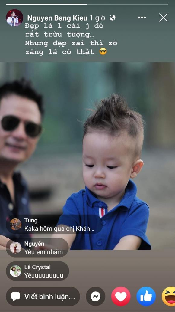 Bang Kieu cap nhat hinh anh moi nhat cua con trai thu 4