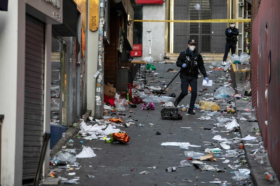 Hàn Quốc không có hướng dẫn phòng ngừa các vụ như ở Itaewon - Hình 2 Han Quoc khong co huong dan phong ngua cac vu nhu o Itaewon-Hinh-2