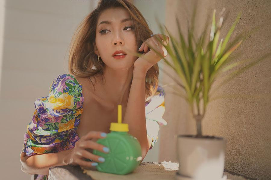 Ngoc Quyen khoe dang boc lua ben can ho 37m2-Hinh-5