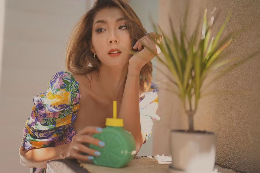 Ngoc Quyen khoe dang boc lua ben can ho 37m2-Hinh-5