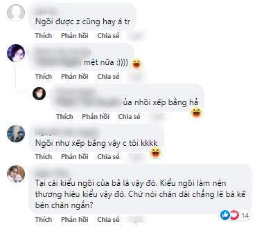 Hoa hau Thuy Tien bi chi trich vi dang ngoi vat chan nhu xep bang-Hinh-7