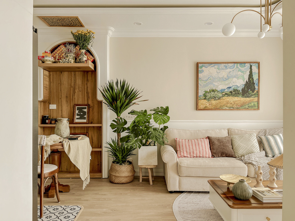 Can ho Farmhouse moc mac, cho gia chu cam giac nhe nhom