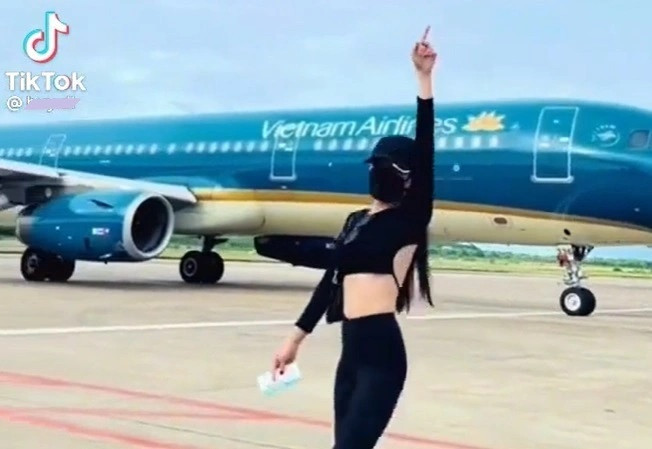 Trao luu nhay nhot tren TikTok gay nguy hiem cho an toan bay