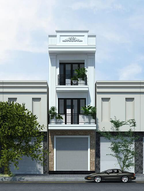 Nhà ống tân cổ điển 3 tầng đẹp và tiện nghi, ai cũng khen nức nở - Hình 6 Nha ong tan co dien 3 tang dep va tien nghi, ai cung khen nuc no-Hinh-6