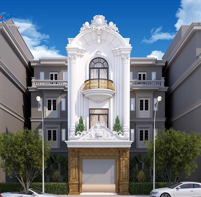 Nhà ống tân cổ điển 3 tầng đẹp và tiện nghi, ai cũng khen nức nở - Hình 4 Nha ong tan co dien 3 tang dep va tien nghi, ai cung khen nuc no-Hinh-4