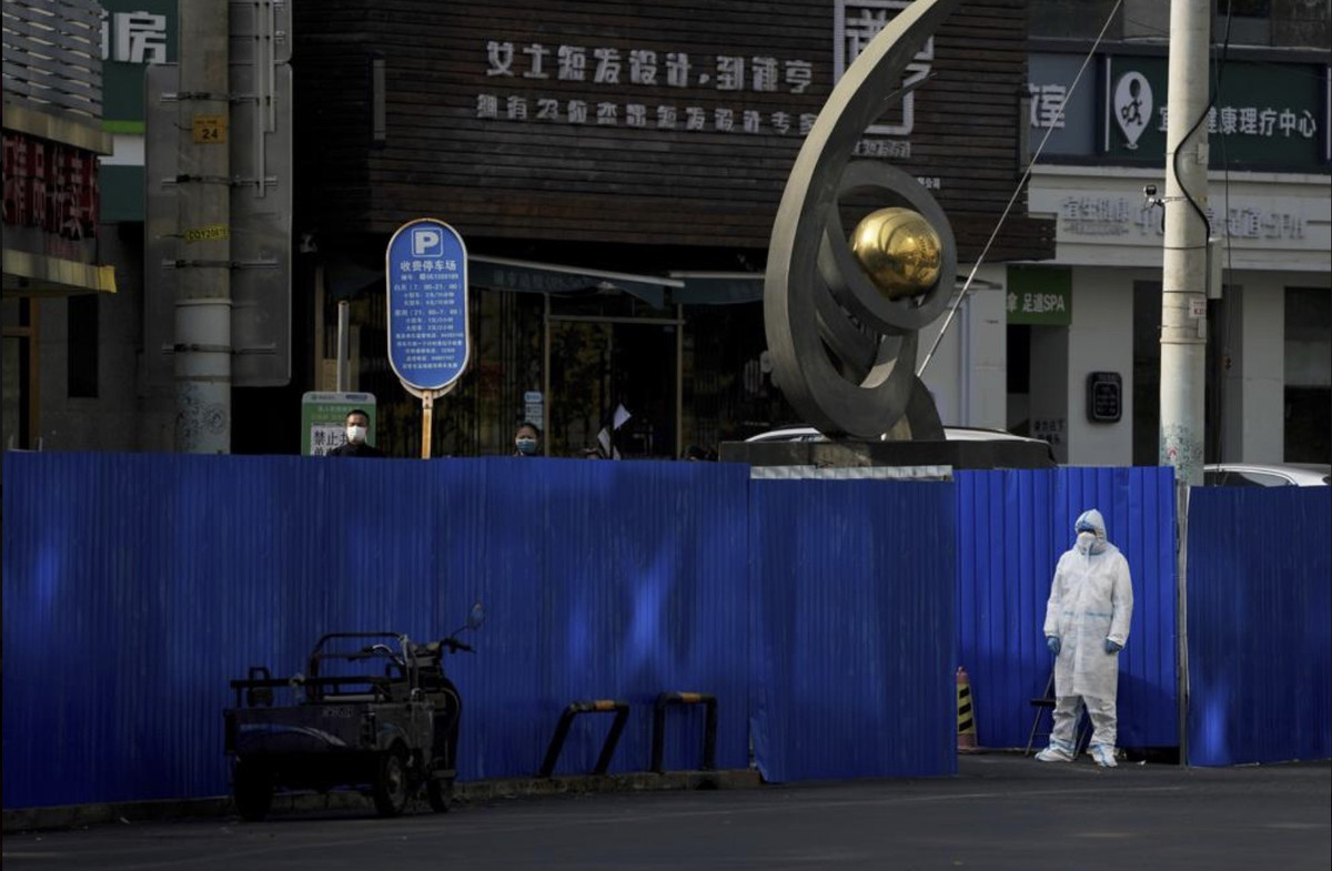 Cuộc sống ở Bắc Kinh đình trệ vì phong tỏa chống Covid-19 - Hình 12 Cuoc song o Bac Kinh dinh tre vi phong toa chong Covid-19-Hinh-12