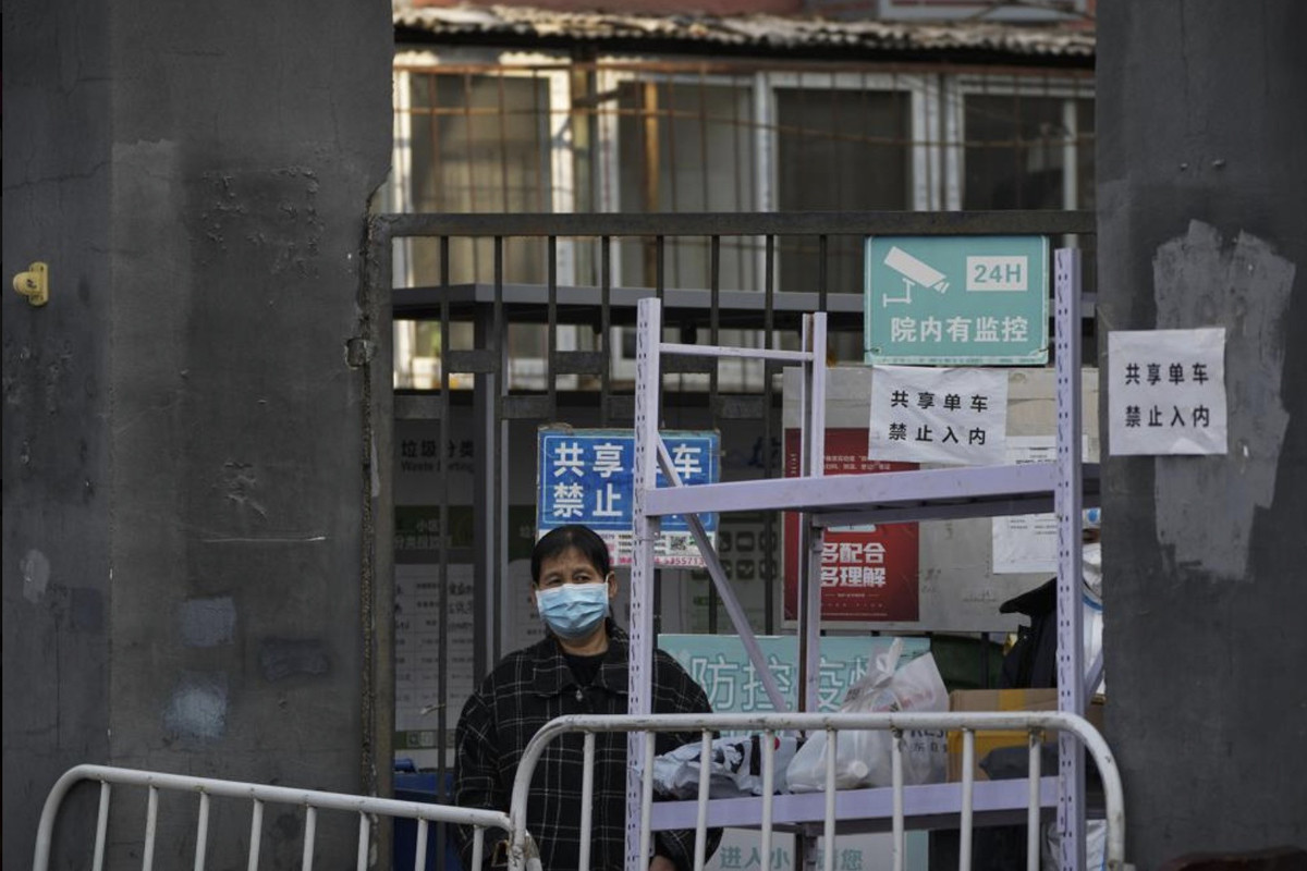 Cuộc sống ở Bắc Kinh đình trệ vì phong tỏa chống Covid-19 Cuoc song o Bac Kinh dinh tre vi phong toa chong Covid-19