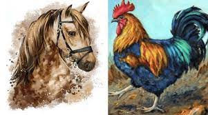  3. Gà trống và ngựa. Mối quan hệ giữa nam tuổi Dậu và nữ tuổi Ngọ cũng không quá tệ, hai bên chủ yếu dựa vào lửa để khắc chế vàng, tuy loại sức mạnh tương sinh này không lớn nhưng bên Âm rất dễ bị kìm hãm, cần phải trả giá.