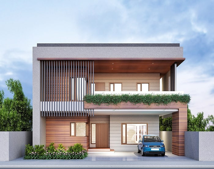 Mẫu nhà vườn 2 tầng ở nông thôn yên bình, chim hót ríu rít - Hình 3 Mau nha vuon 2 tang o nong thon yen binh, chim hot riu rit-Hinh-3