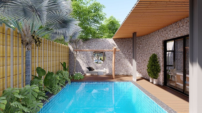 Mẫu nhà vườn 2 tầng ở nông thôn yên bình, chim hót ríu rít - Hình 4 Mau nha vuon 2 tang o nong thon yen binh, chim hot riu rit-Hinh-4