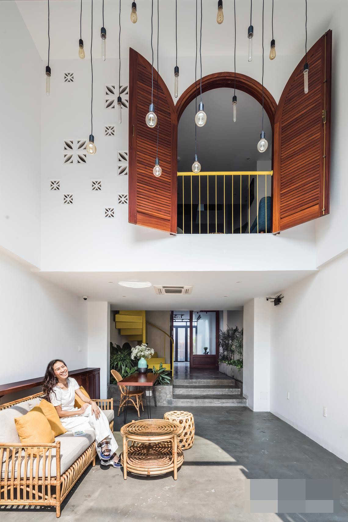 Nhà ống mang đậm phong cách resort với diện tích 4x22m - Hình 7 Nha ong mang dam phong cach resort voi dien tich 4x22m-Hinh-7