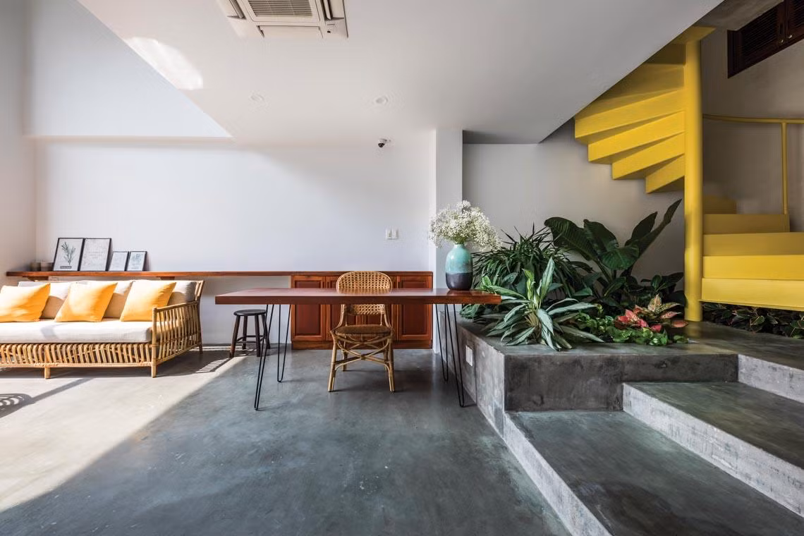 Nha ong mang dam phong cach resort voi dien tich 4x22m-Hinh-5