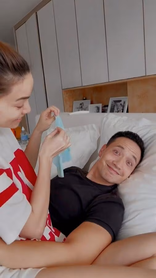 Kim Ly xuong sac phat so du duoc Ha Ho cham soc ky-Hinh-7