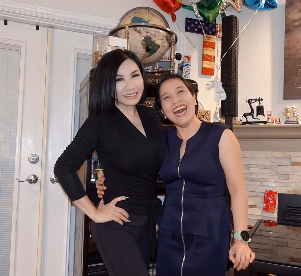 Ngoc Anh 3A nau pho hoi ngo My Linh, Huy MC, Ha Tran, Bang Kieu o My