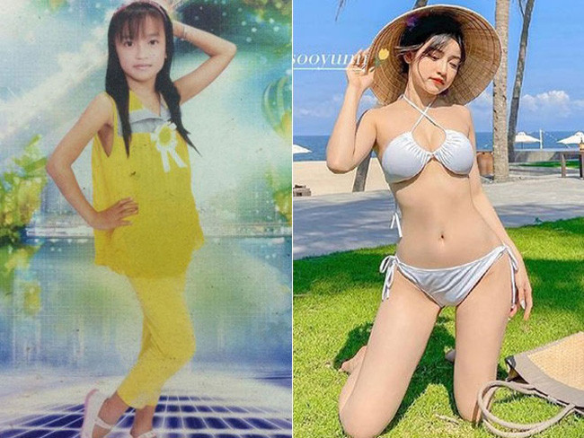 Gai xinh Binh Dinh tung gay nhu con mam, 19 tuoi “lot xac“