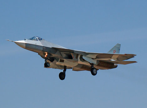 Sukhoi PAK FA T-50.