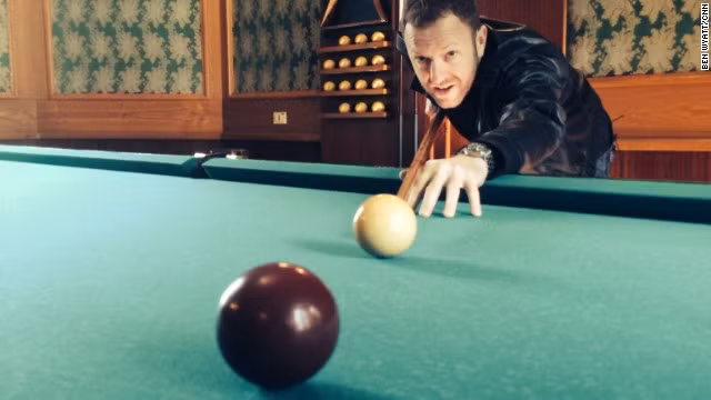 Nhiều du khách khá ngạc nhiên khi nhìn thấy cây gậy chơi bi-a mà Stalin hay dùng khi còn sống.