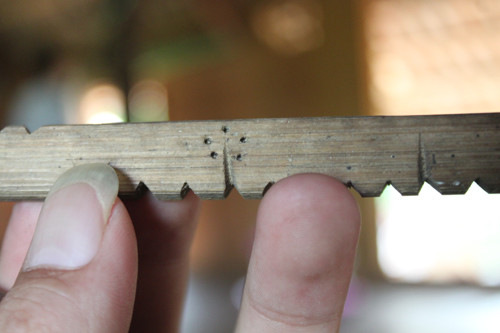 Ngày có 5 dấu chấm là ngày xấu, kỵ tam nương.