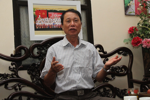 Ông Phạm Thanh Bình, gương mặt điển hình phòng chống tham nhũng, nguyên Bí thư Đảng ủy phường Nghĩa Đô, Cầu Giấy, Hà Nội.