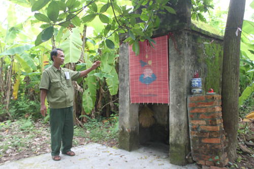 Cổ Miếu, nơi bị xuyên tạc là thờ ông Cai Vàng.