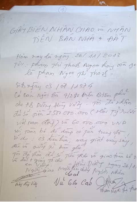 Vo PGD CA Hai Duong tran tinh mua nha kieu nu nghi cuong dam