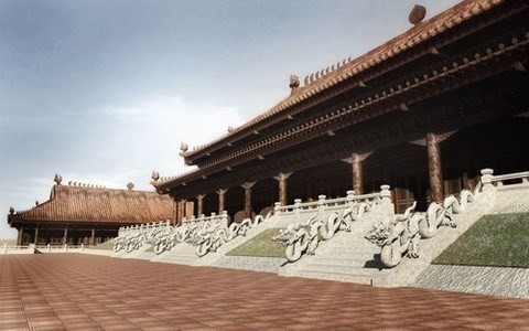 Di chỉ Đàn Tế Trời, nằm ngay trong khuôn viên Hoàng thành Thăng Long - lần đầu tiên được công bố. (Ảnh minh họa).