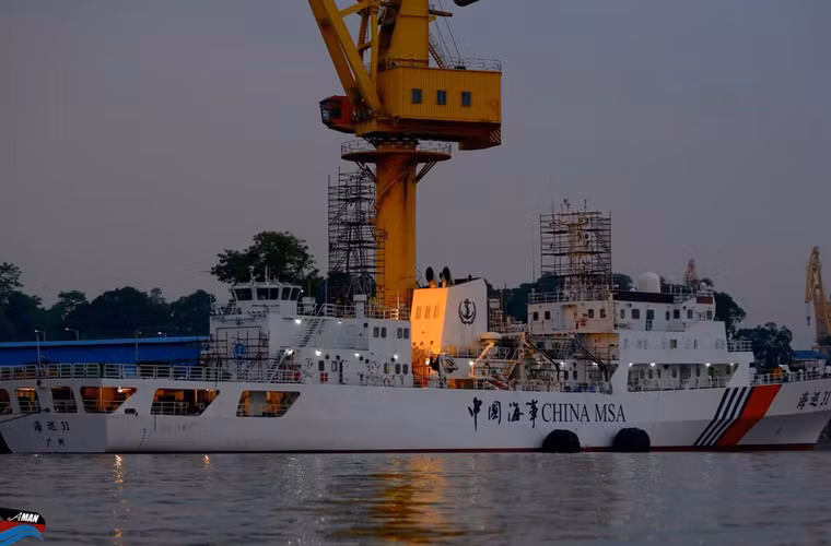 Thiết kế thân tàu tuần tra lớn của Hải giám Trung Quốc (MSA).