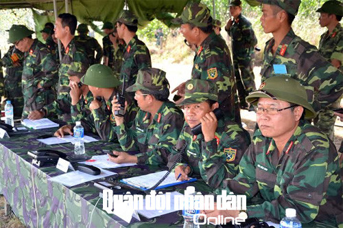 Lực lượng đạo diễn điều hành diễn tập.