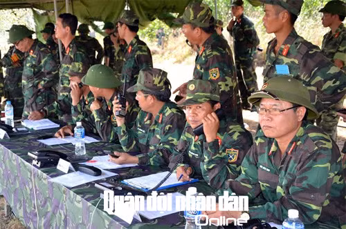 Lực lượng đạo diễn điều hành diễn tập.