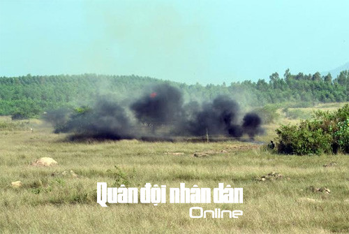 Mục tiêu bị tiêu diệt.