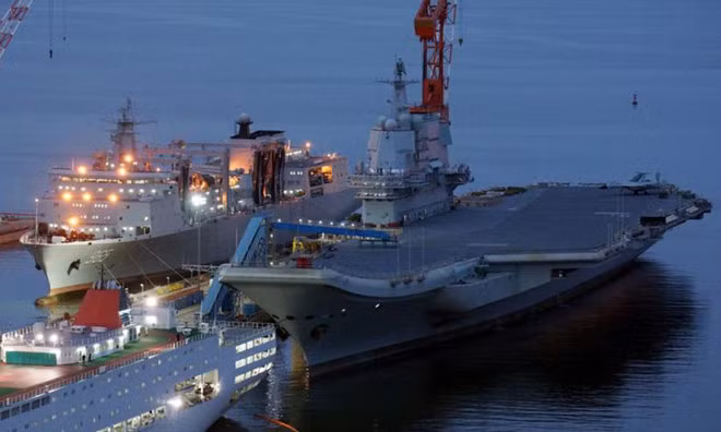 Diem yeu lon nhat cua tau san bay Trung Quoc nam o dau?