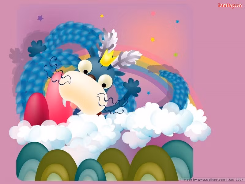 Thìn: Con rồng trong huyền thoại của người phương Đông là tính Dương của vũ trụ, biểu tượng uy quyền hoàng gia. Theo đó, rồng hiện diện ở khắp mọi nơi, dưới nước, trên mặt đất và không trung. Rồng là biểu tượng của nước và là dấu hiệu thuận lợi cho nông nghiệp. Người tuổi Rồng rất trung thực, năng nổ nhưng rất nóng tính và bướng bỉnh. Họ là biểu tượng của quyền lực, sự giàu có, thịnh vượng và của hoàng tộc.