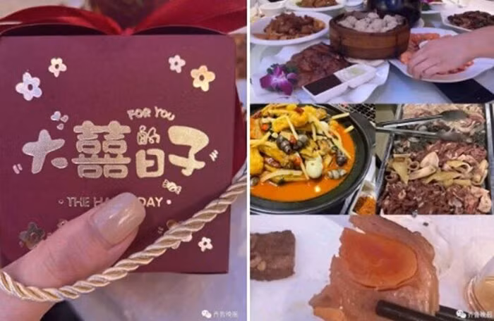 Hai co gai vao dam cuoi nguoi la 