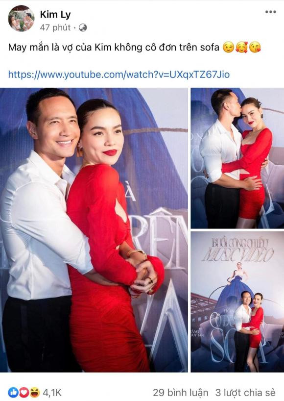 Kim Ly dung tieng Viet khen vo, Ha Ho voi chung minh khong viet