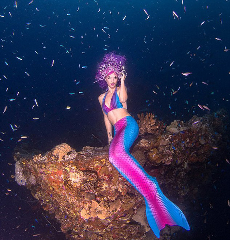 Nghề làm nàng tiên cá: Lương cao nhưng không được phép căng thẳng ảnh 1