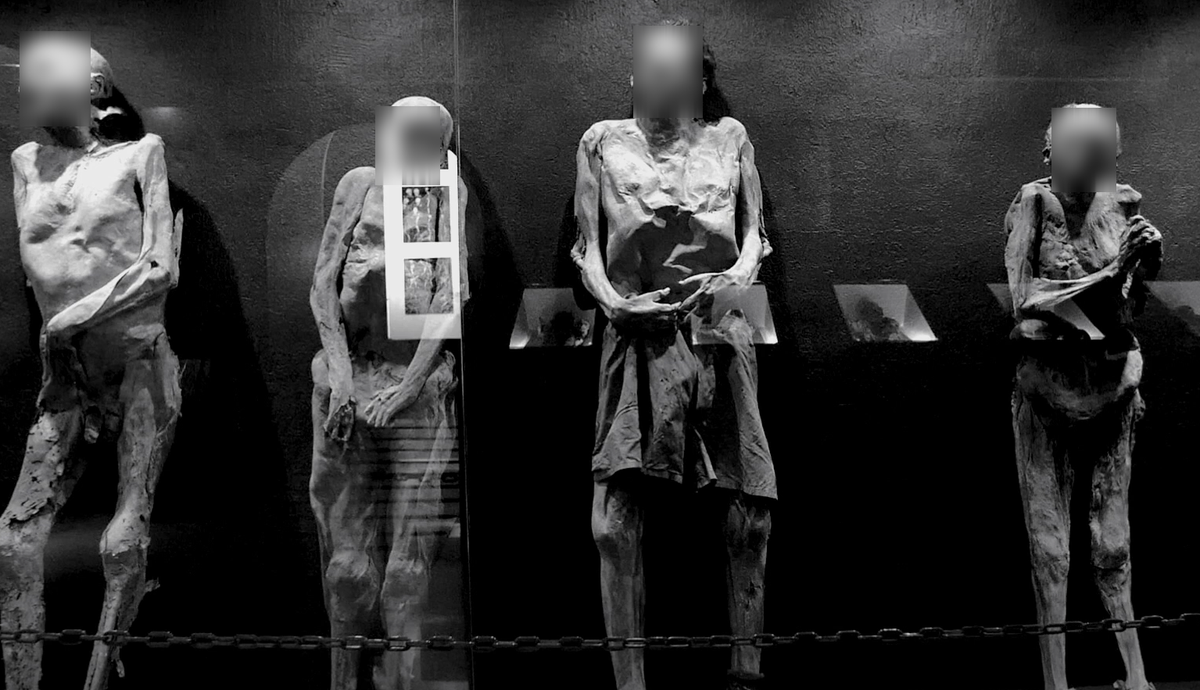 Bảo tàng Museo de las Momias là nơi lưu giữ những thi thể được bảo quản ướp xác tự nhiên của hàng chục người đàn ông, phụ nữ và trẻ em, mỗi người đều bị đông cứng trong trạng thái kỳ lạ. Ảnh: @Spanish and Go.