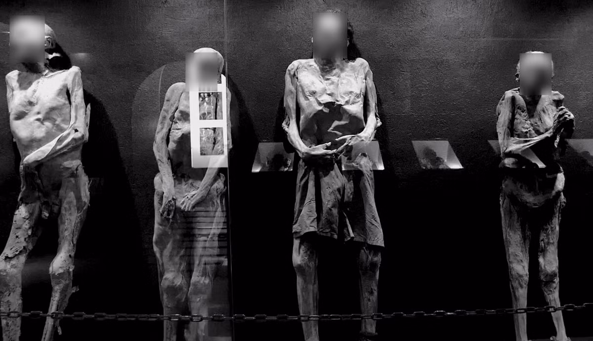 Bảo tàng Museo de las Momias là nơi lưu giữ những thi thể được bảo quản ướp xác tự nhiên của hàng chục người đàn ông, phụ nữ và trẻ em, mỗi người đều bị đông cứng trong trạng thái kỳ lạ. Ảnh: @Spanish and Go.