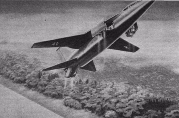 Trong khi đó, người Đức (Tây Đức) bắt tay với người Mỹ phát triển dự án đầy tham vọng - máy bay cánh cụp cánh xòe cất hạ cánh thẳng đứng vào đầu những năm 1960. Không có nhiều thông tin về mẫu máy bay này ngoài bản vẽ kĩ thuật.